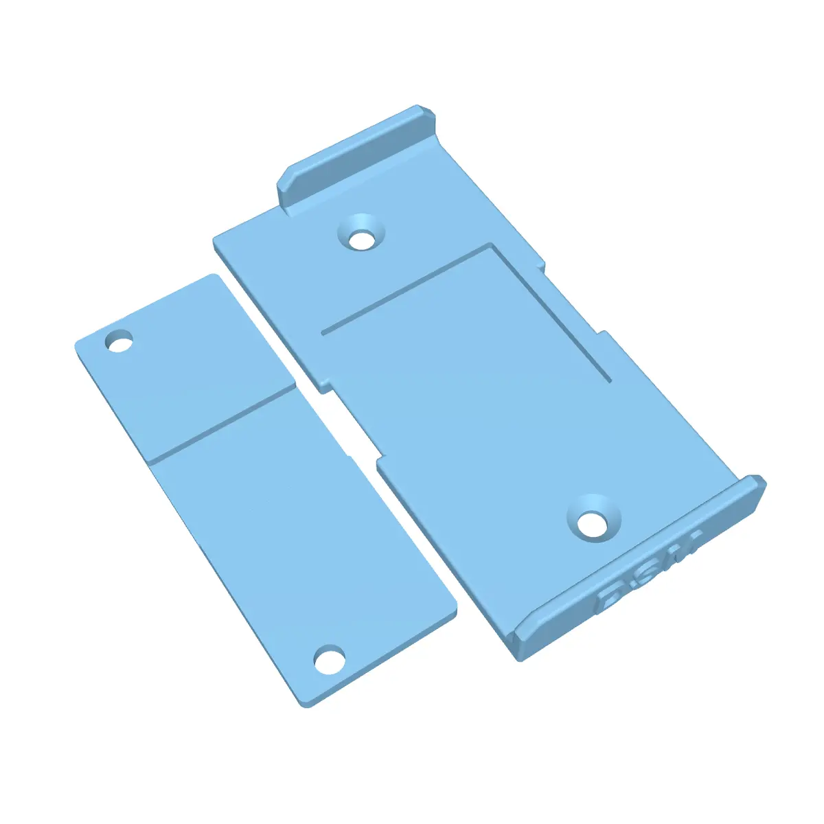 Front Battery Tray (Fits Redcat® Ascent & Fusion) (Stl File) 1
