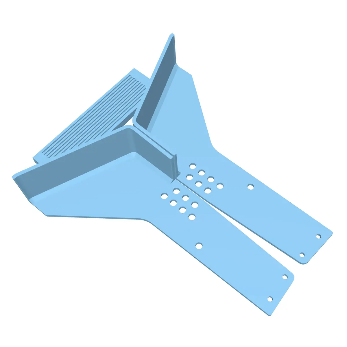 Inner Fenders For Jconcepts® Anvil (Fits Vanquish® Mullet) (Stl File) 1