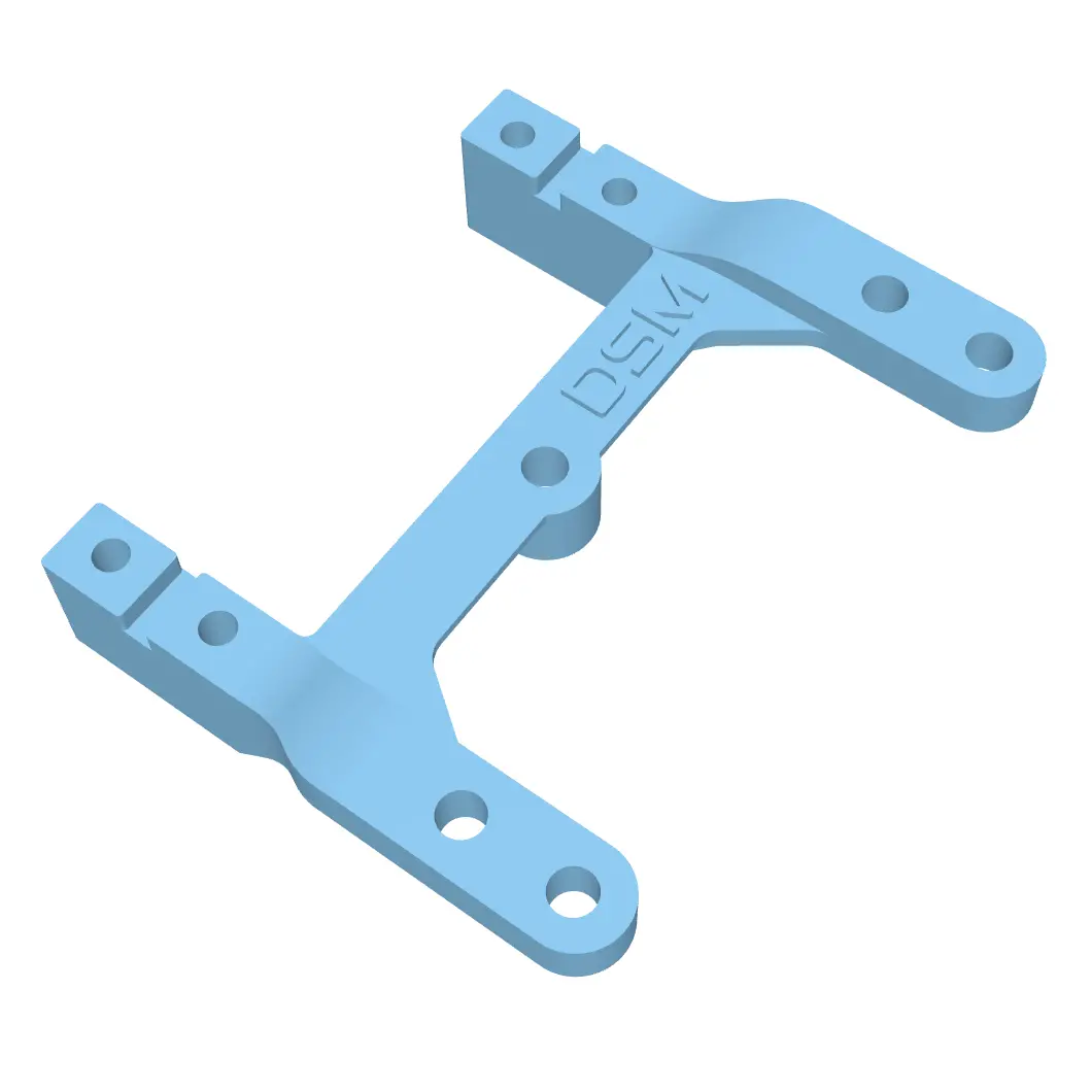 Dig Servo Only Mount (Fits Vanquish® Vs4-10 Phoenix) (Stl File) 1