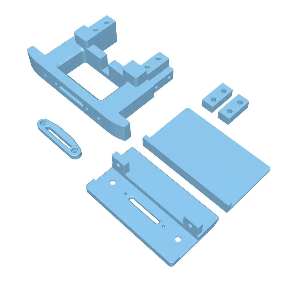 Servo Winch Mount (Fits Cen® F450) (Stl File) 1