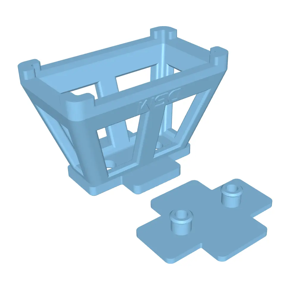 Truck Display Stand (For Losi® Mini Lmt) (Stl File) 1
