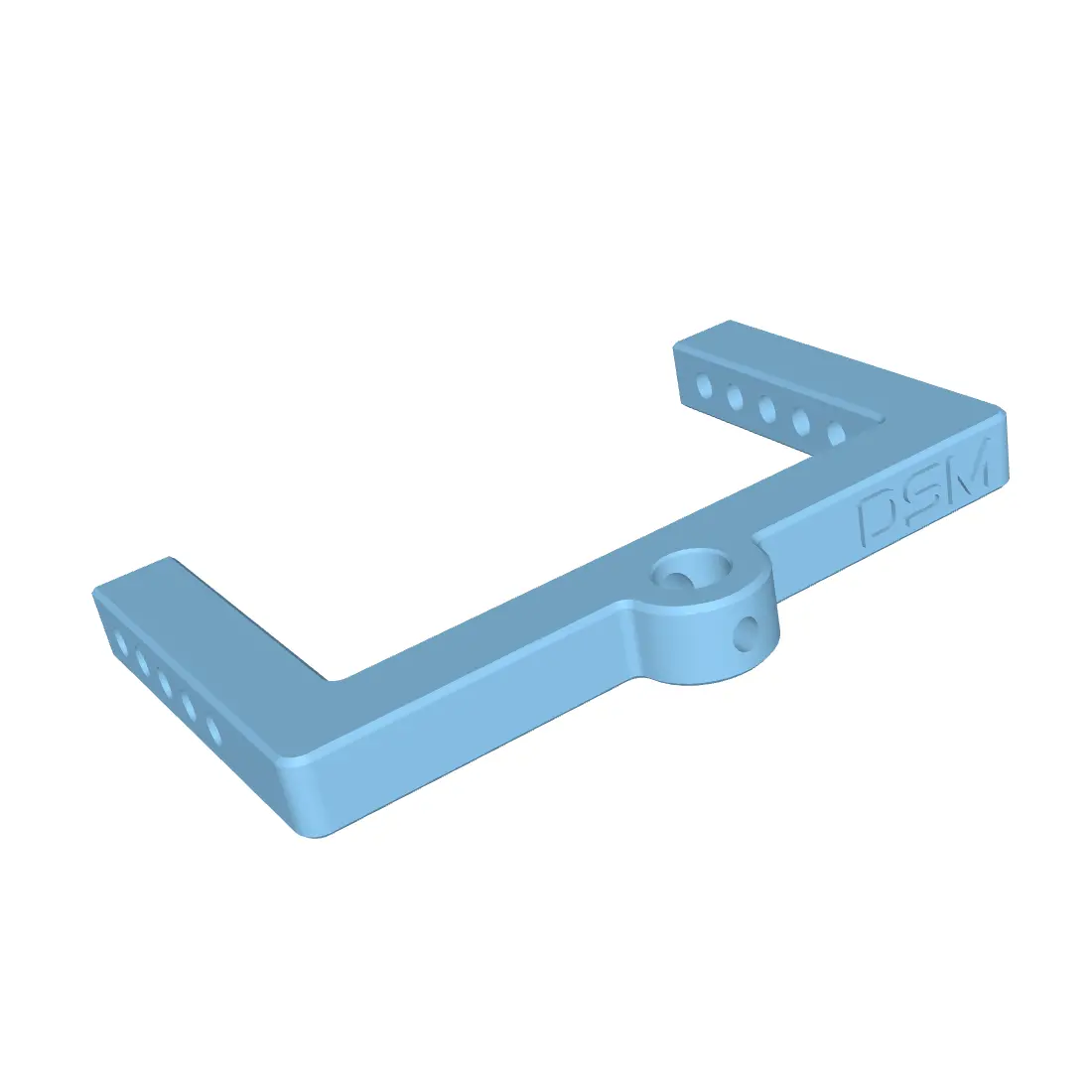 Front & Center Body Mount - Fits Meus® Gold Rush (V1 Only) (Stl File) 1
