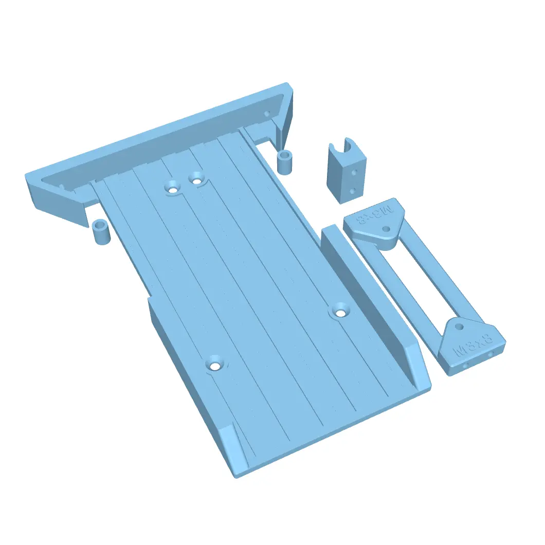 Scale Comp Bed - Fits Meus® Gold Rush (V1 Only) (Stl File) 1