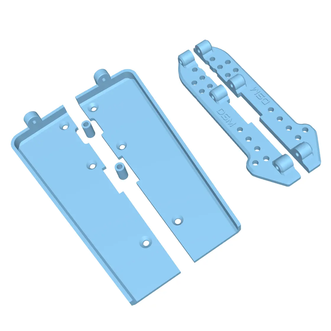 Jconcepts® Anvil / Creeper V2 Sliders (Fits Axial® Scx10 Pro) (Stl File) 1