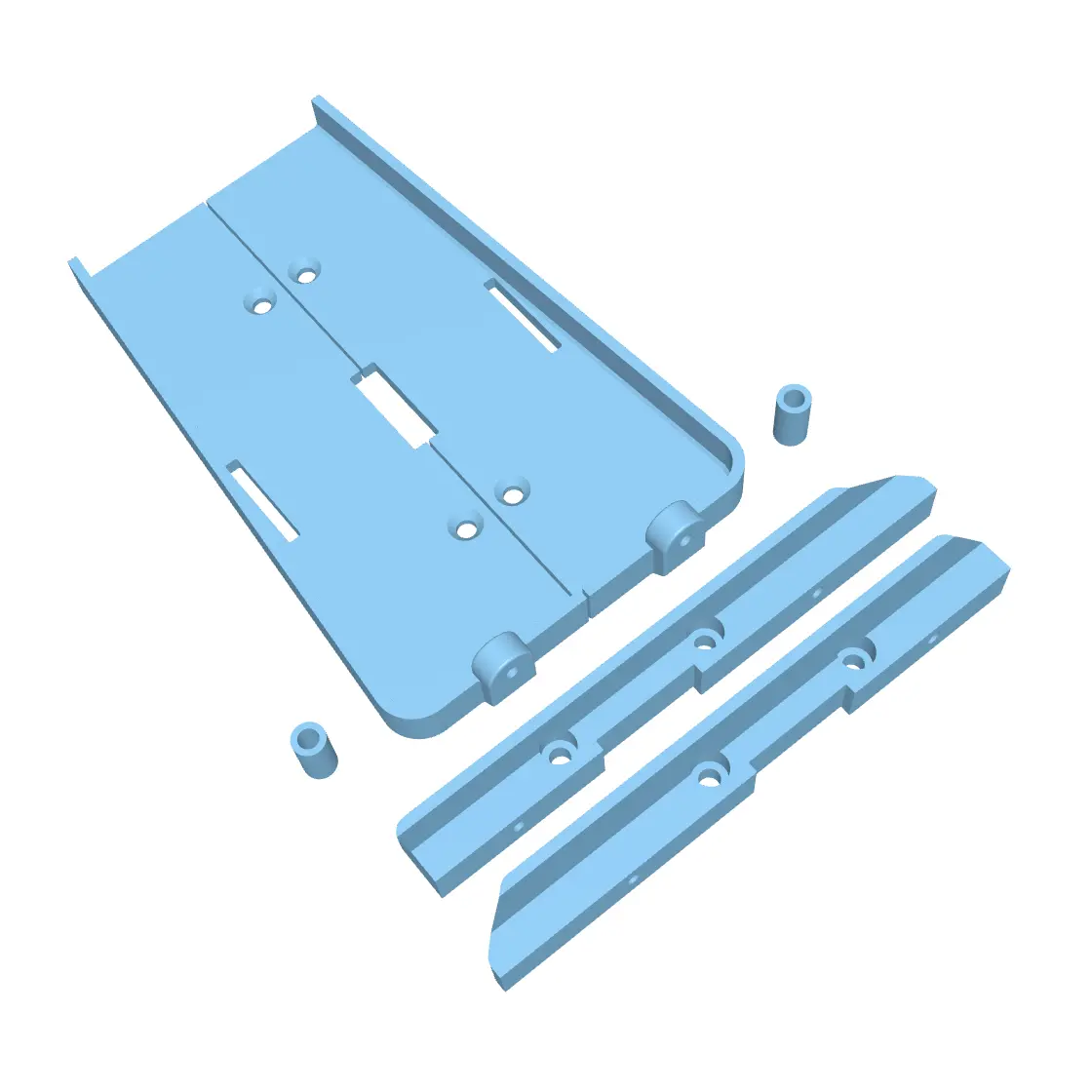 Sliders For Jconcepts® Anvil - Fits Axial® Scx10 Iii (Stl File) 1