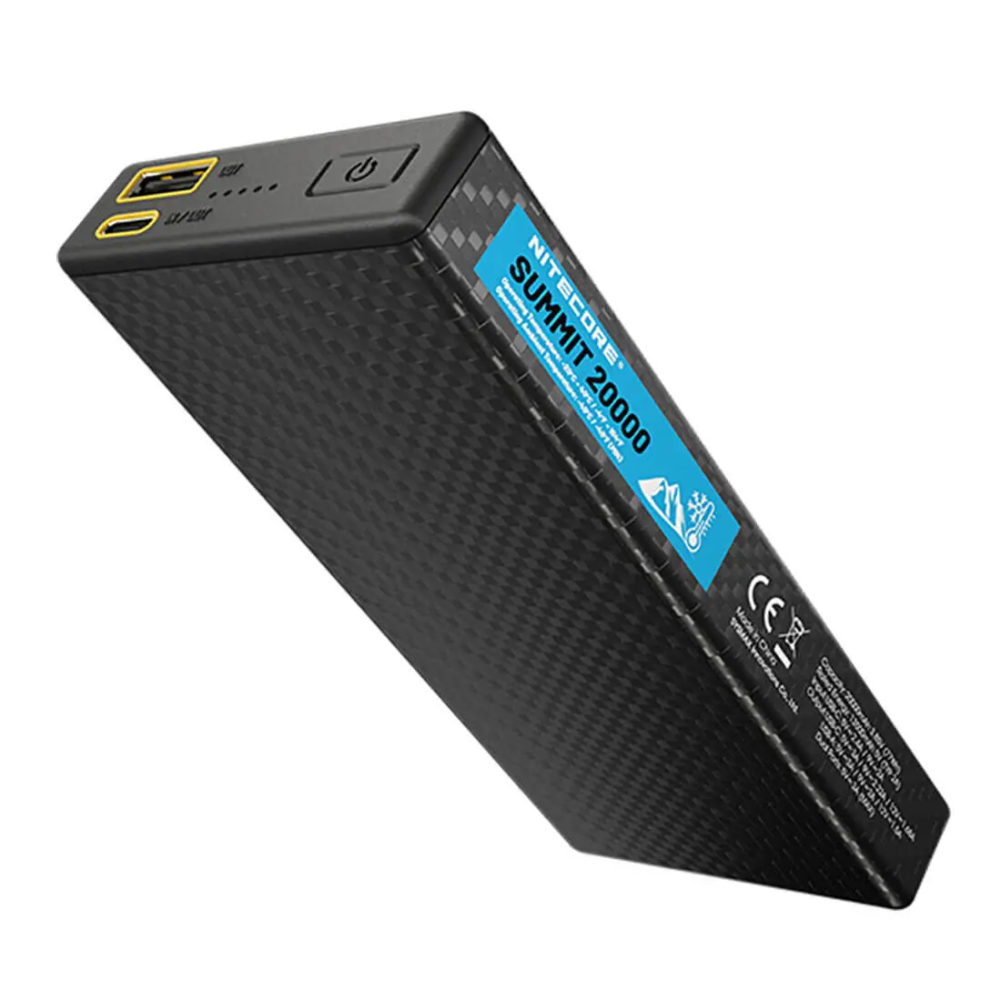 Nitecore Summit 20000 - Carbon Fibre Power Bank 1