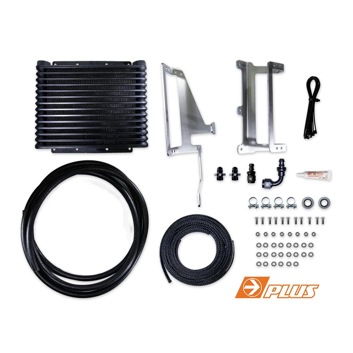 Transchill Arctic Black Transmission Cooler Kit Toyota Land Cruiser 300 Series (Tcb635dpk) 2