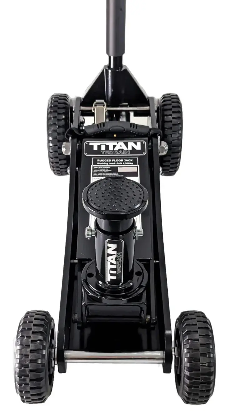 Titan Terrain 3 Tonne Hi Lift Hydraulic Trolley Jack 2