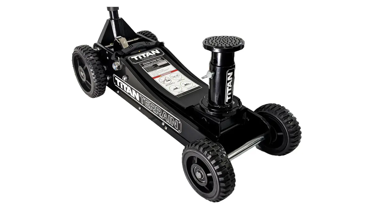 Titan Terrain 3 Tonne Hi Lift Hydraulic Trolley Jack 1