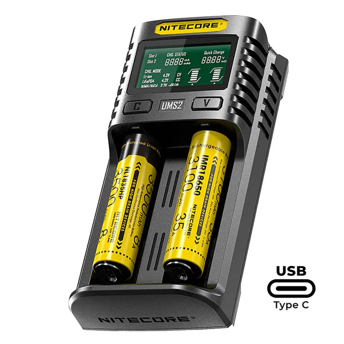 Nitecore Ums2 - Usb Dual-Slot Charger 1
