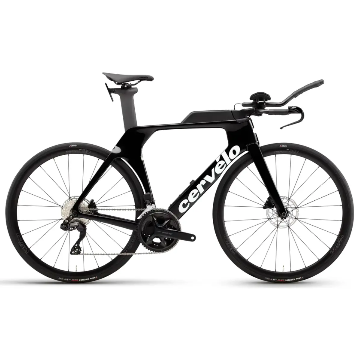 2025 Cervelo P-Series 105 Di2 Tt / Triathlon Bike - Black 1