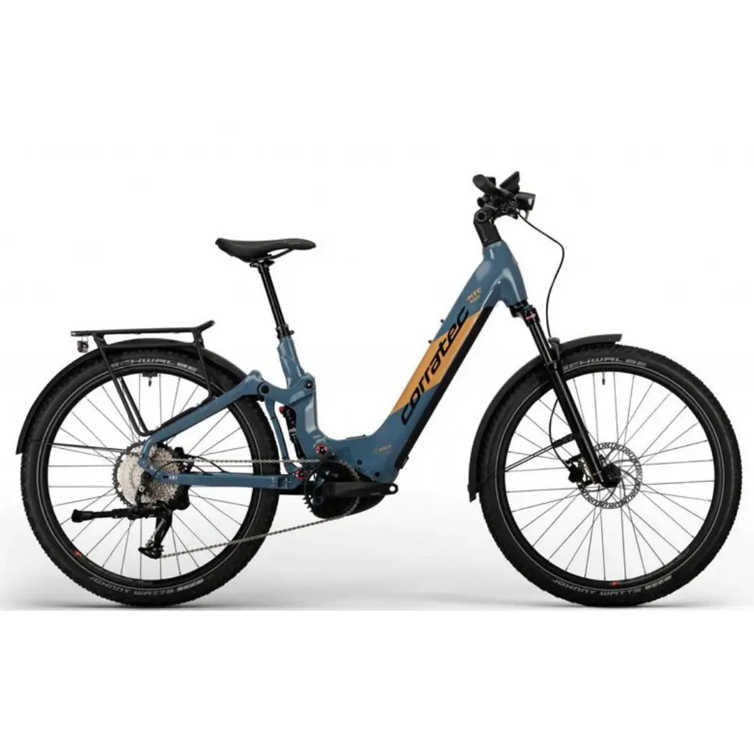 Corratec Mtc 100 Wave E-Power E-Bike - Blue / Gold 1