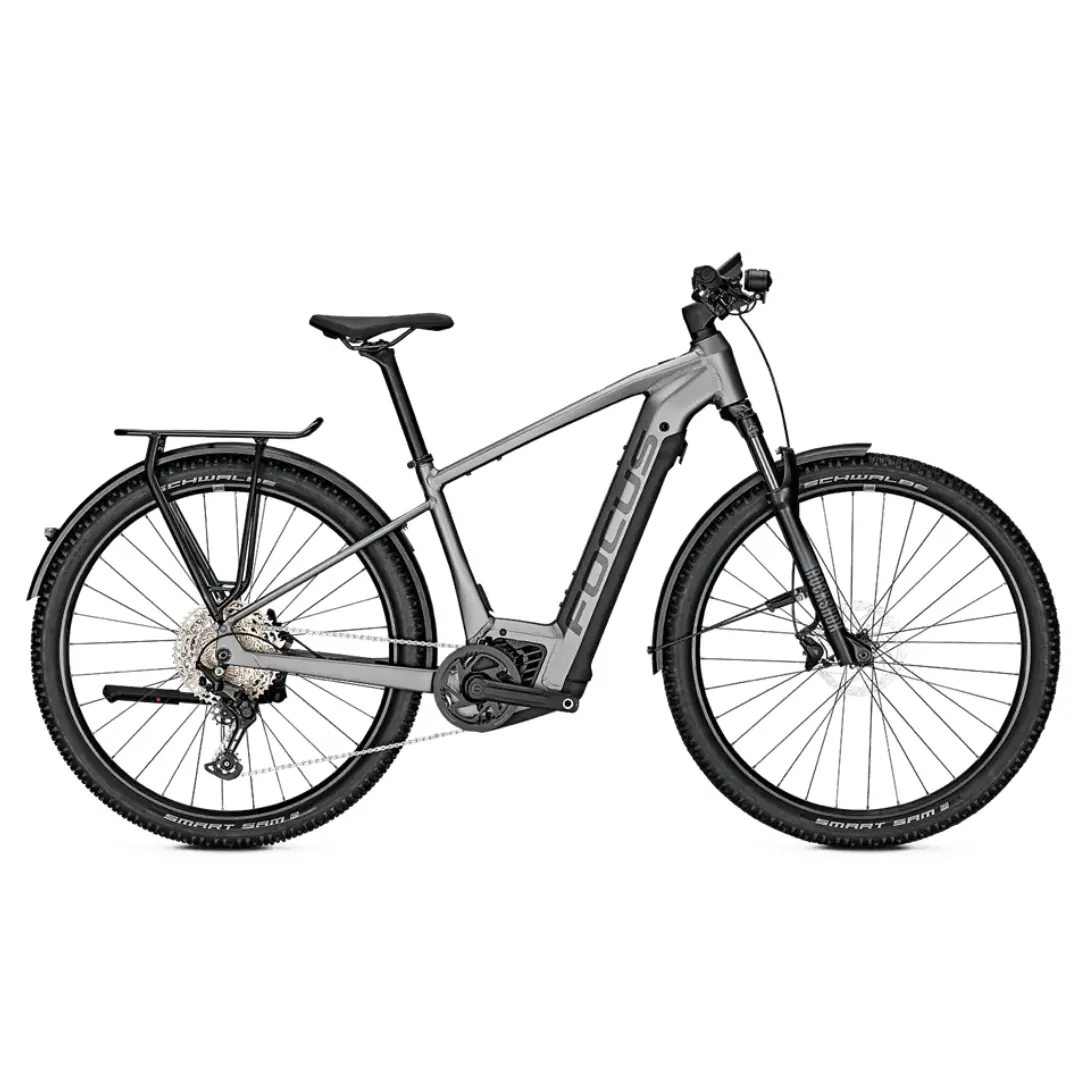 Focus Aventura2 6.8 Bosch 750Wh Toronto Grey Electric Bike 1