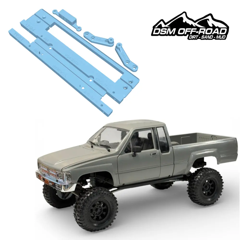Rc4wd® 1987 Toyota Xtracab Hard Body Mounting Kit - Fits Vs4-10 (Stl File) 1