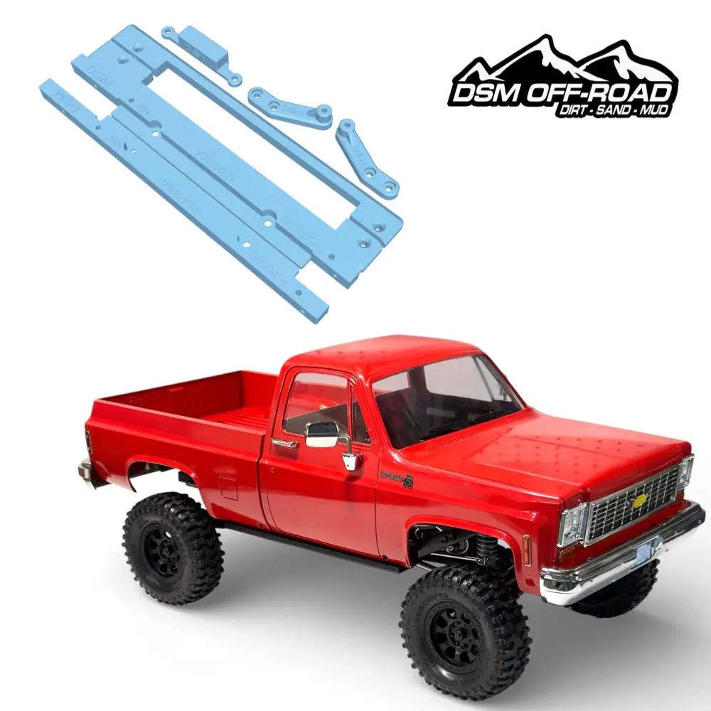 Rc4wd® K10 Scottsdale Hard Body Mounting Kit - Fits Vs4-10 (Stl File) 1