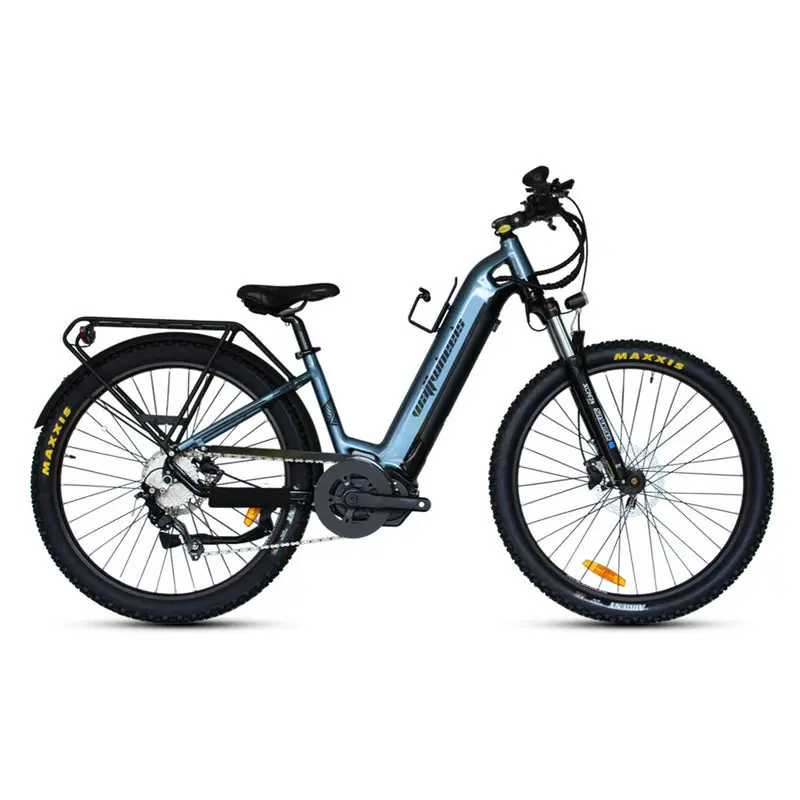 Wattwheels Bighorn Low Step Electric Bike 720Wh Battery - Gloss Stone Blue 1