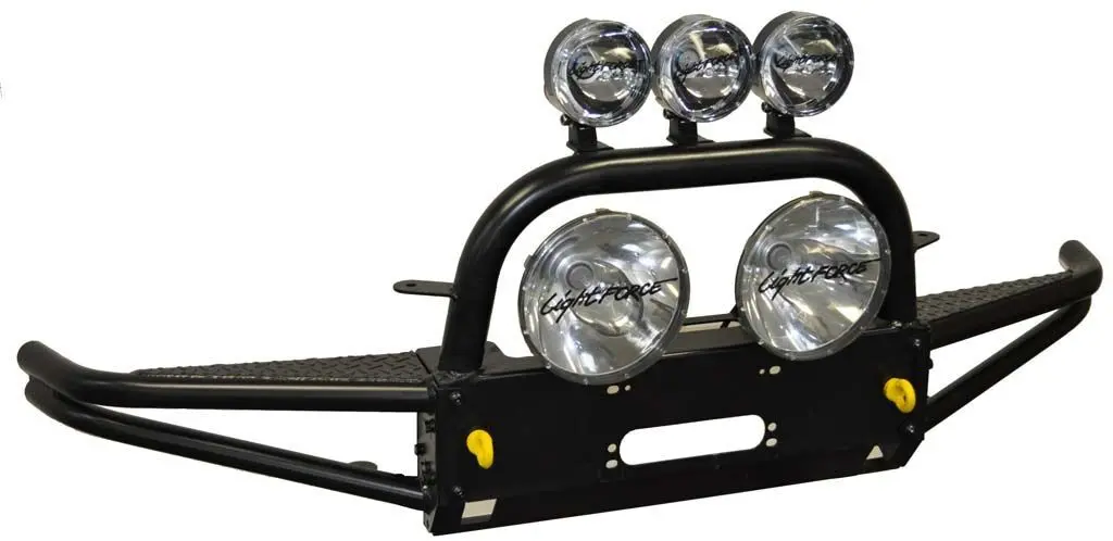 Toyota Prado (1996-2002) 90 Series With Flares Kzj95 Xrox Bullbar 1