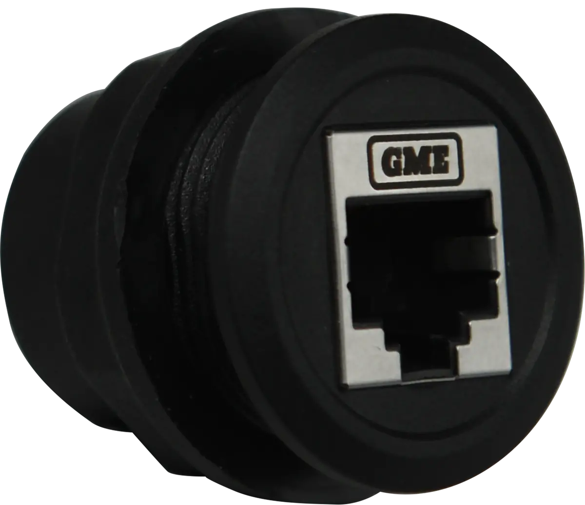 Rj45 Pass-Through Adaptor - Universal Round | Gme 1