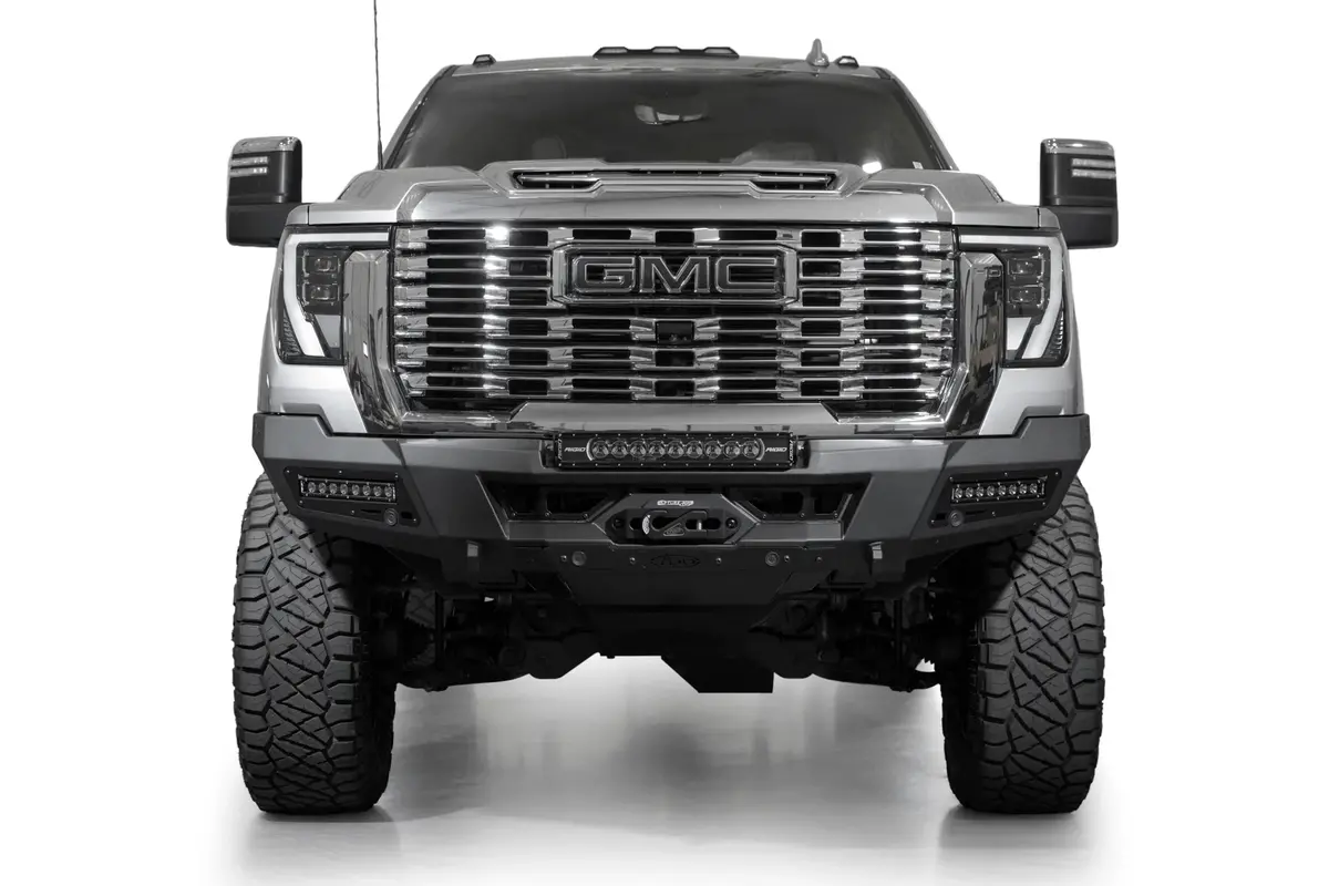 Addoffroad 2024-2025 Gmc Sierra 2500/3500 Hd Phantom Winch Front Bullbar 1