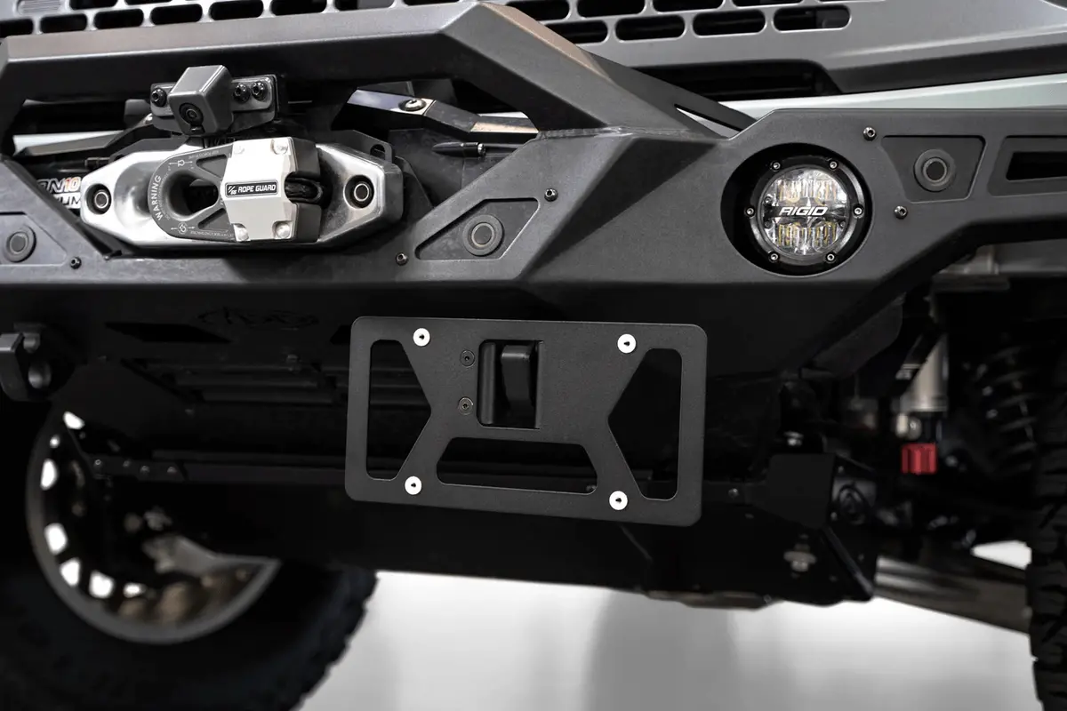 Addoffroad Clevis Mounted License Plate Bracket 1