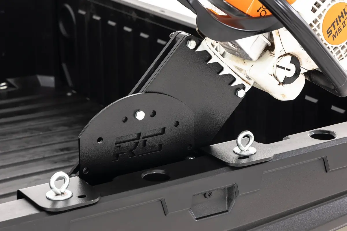Chainsaw Carrier | Bed Side Mount | Multiple Makes & Models (Polaris/Can-Am) 1