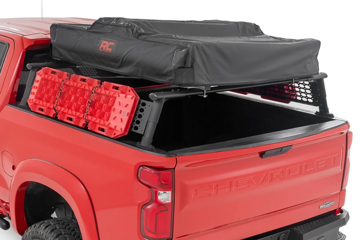 Bed Rack | Half Rack | Aluminum | Chevy Silverado 1500 2Wd/4Wd (2019-2025 & Classic) 1