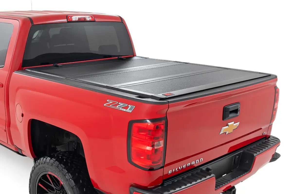 Hard Tri-Fold Flip Up Bed Cover Chevy/Gmc 1500/2500Hd/3500Hd (14-19) 1