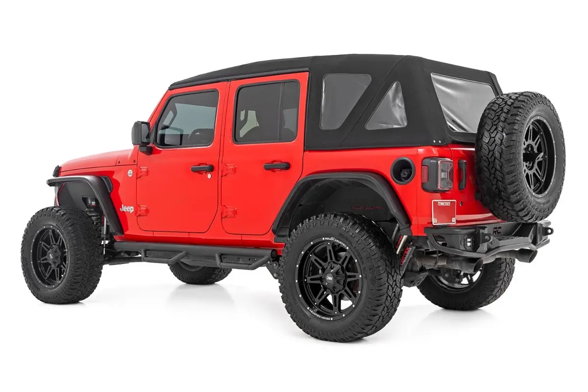 Nerf Steps | Wheel To Wheel | 4 Door | Jeep Wrangler Unlimited 4Wd (18-25) 2