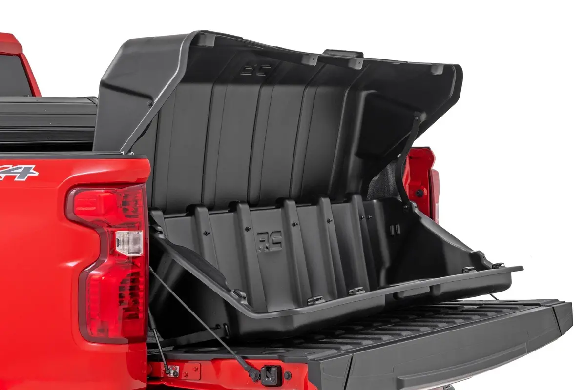 Truck Bed Cargo Storage Box | Lid & Box | Easy Access | Full Size 56" 1