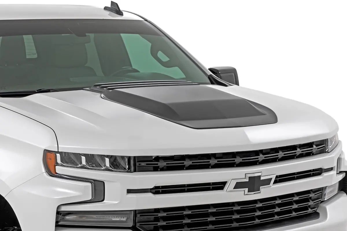 Hood Scoop | G1k Deep Ocean Blue | Chevy Silverado 1500 2Wd/4Wd (2019-2025 & Classic) 1