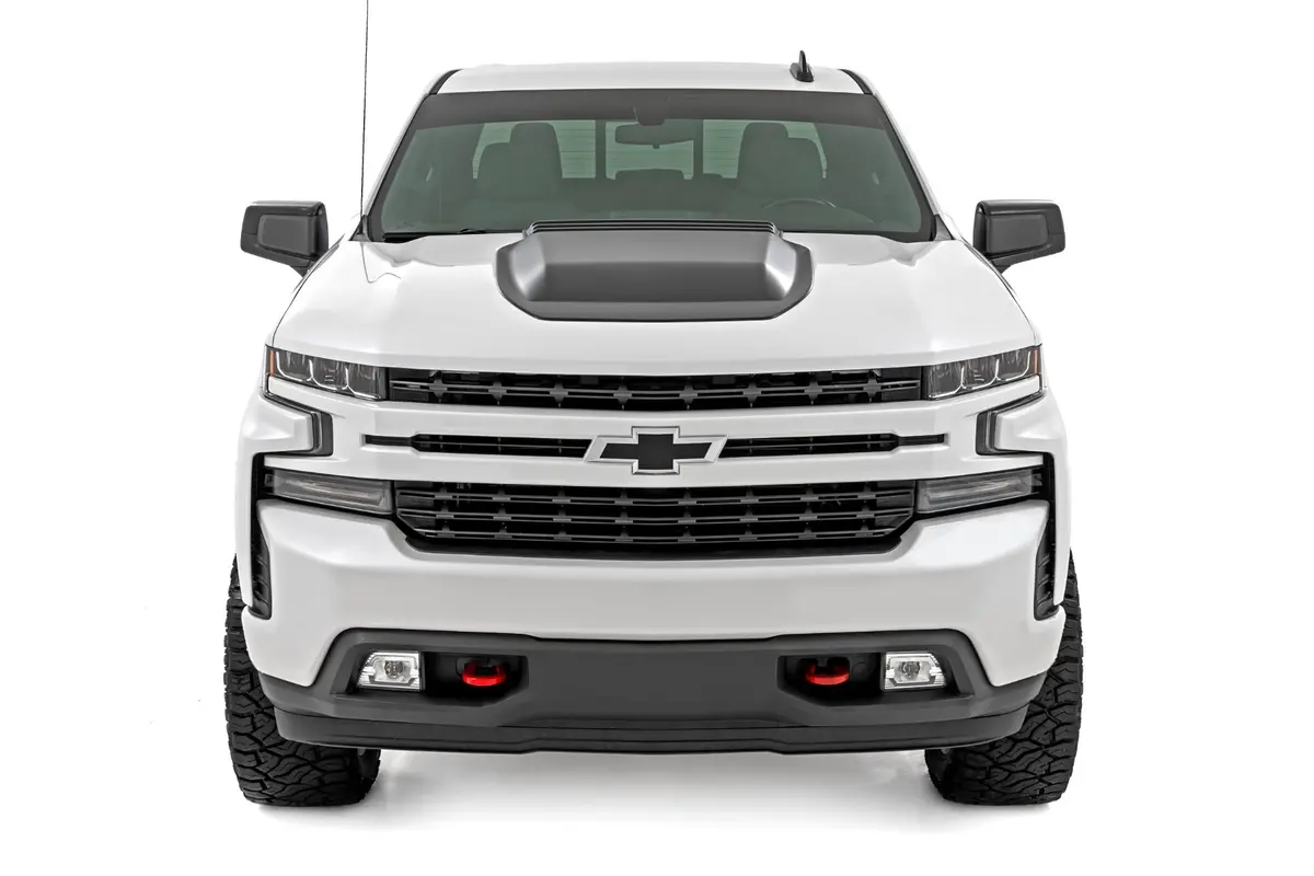 Hood Scoop | Gxd Sterling Grey Metallic | Chevy Silverado 1500 2Wd/4Wd (2019-2025 & Classic) 2