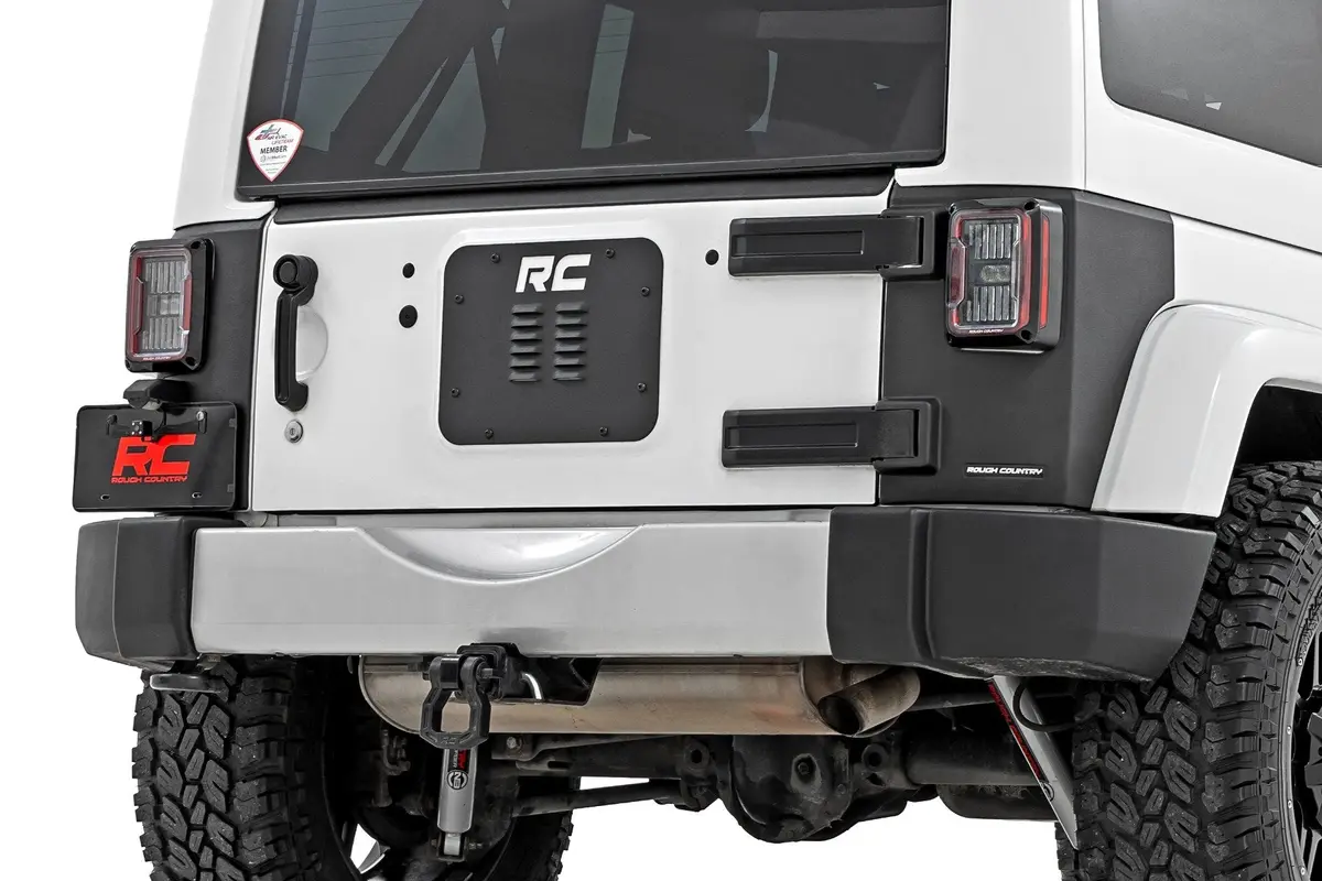 Trail Cladding | Rear Corners | Jeep Wrangler Jk/Wrangler Unlimited  (07-18) 1