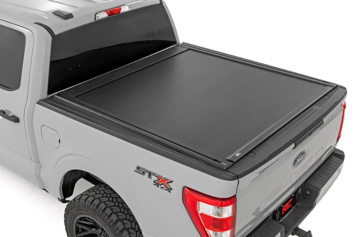 Powered Retractable Bed Cover 5'7" Bed | Ford F-150 (15-25) 1
