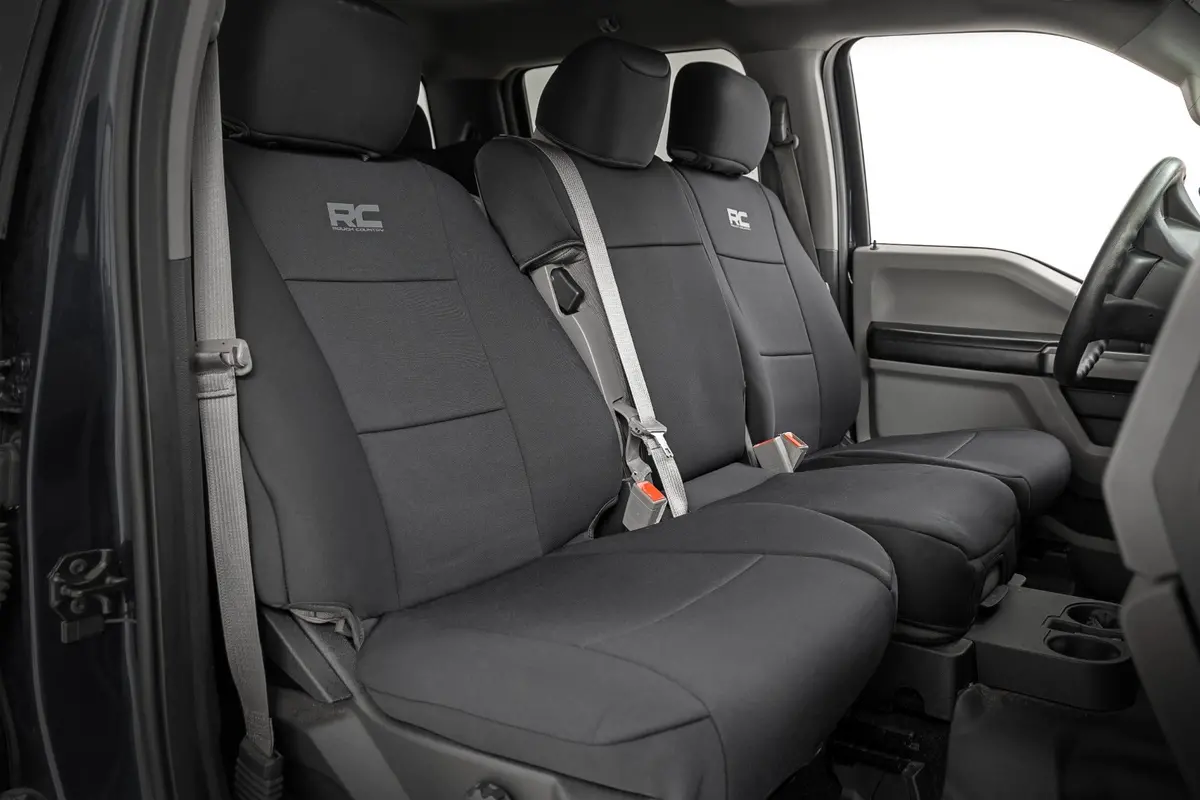 Seat Covers | Fr Bench And Rr Bench | Ford F-150/Lightning/F-250/F-350  (15-25) 1