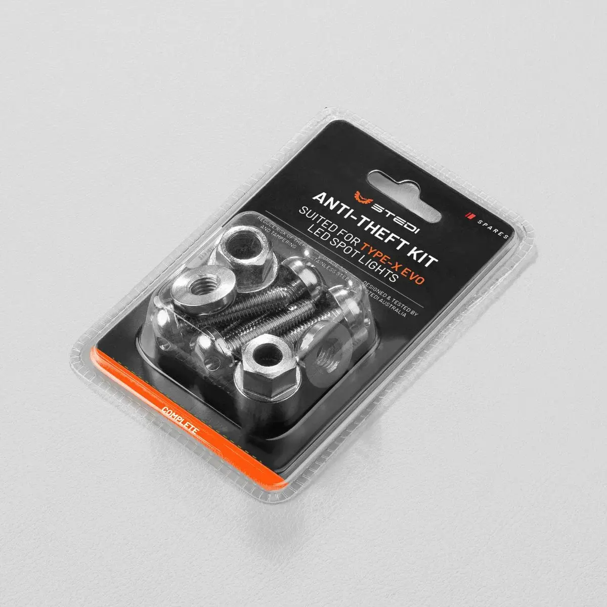 Type-X™ Evo 8.5 Inch Anti-Theft Kit 1
