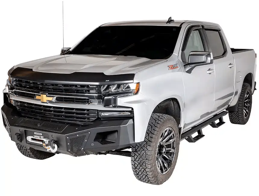 Avs Matte Black Aeroskin Bonnet Protector Chevy Silverado 1500 2019+ 1