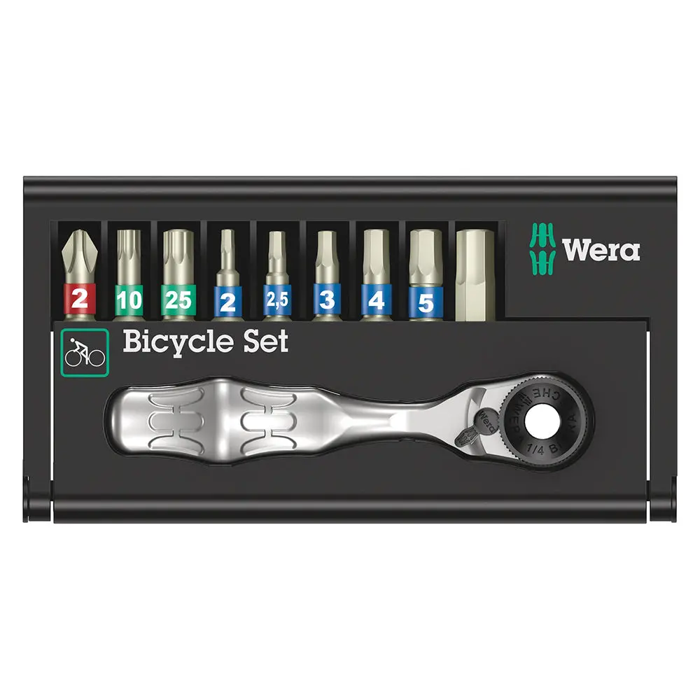 Wera Bicycle Set 9 - Zyklop Mini & 10 Piece Bit Set 2