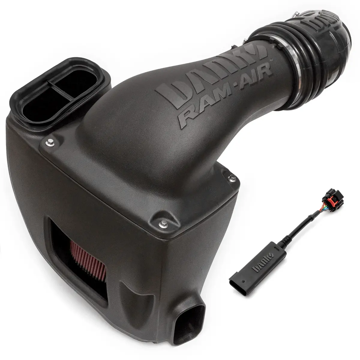 Banks Ram-Air® Cold Air Intake W/ Massive Oiled/Dry Filter, Super Tube, & Air Mass Control Module 1