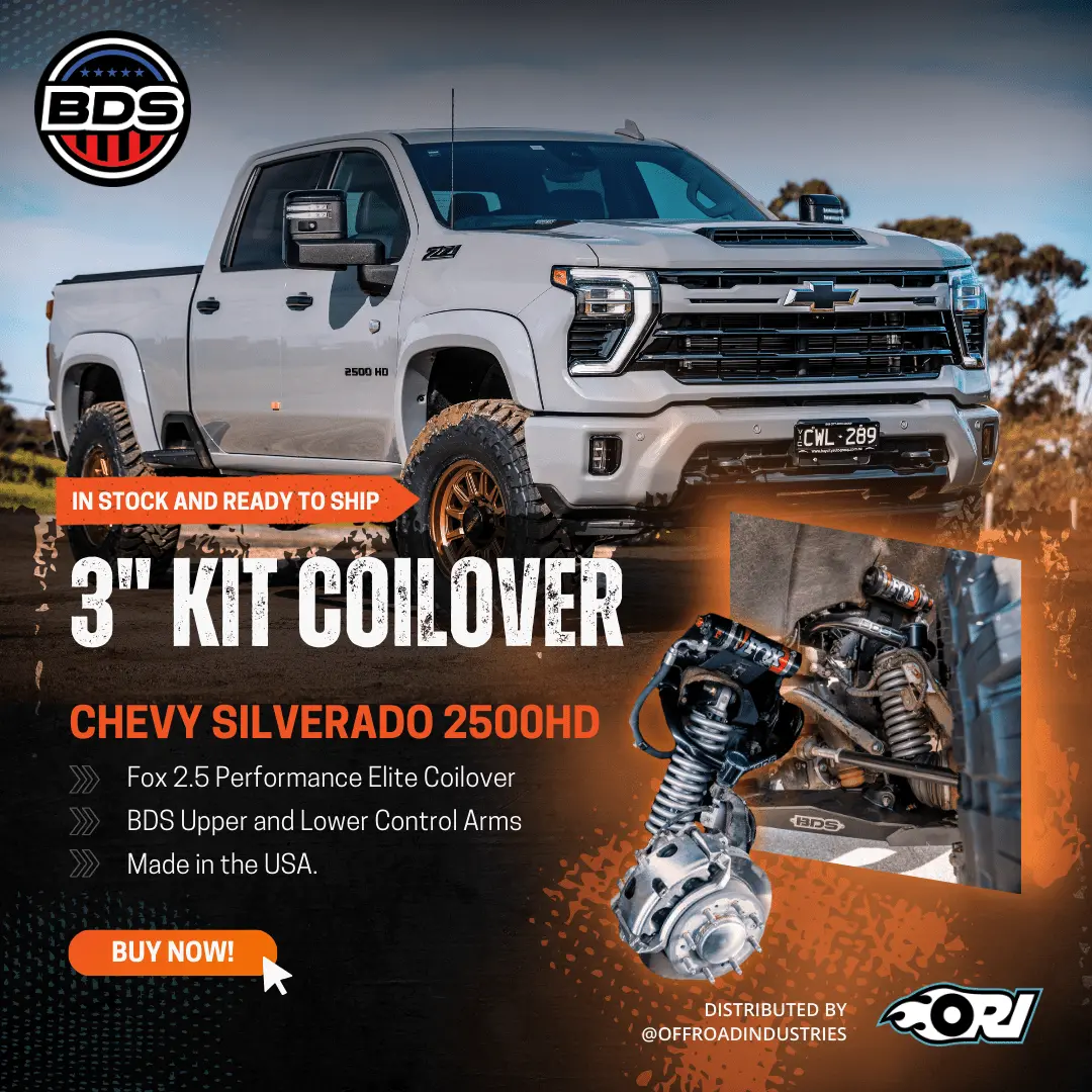 Bds 3" Coilover Suspension Kit Chevrolet Silverado 2500Hd/3500Hd 2020+ 1