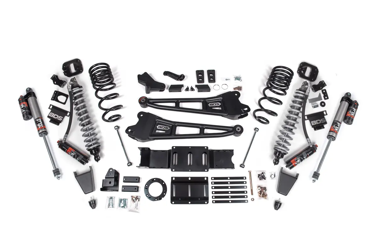 Bds 4 Inch Lift Kit W/ Radius Arm | Fox 2.5 Coil-Over Conversion| Ram 2500 (19-25) 4Wd 1