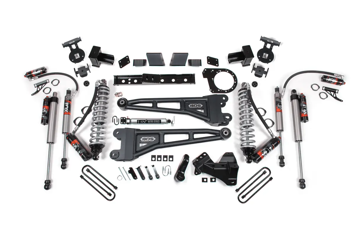 Bds 6 Inch Lift Kit W/ Radius Arm | Fox 2.5 Performance Elite Coil-Over Conversion | Ford F250/F350 Super Duty (17-19) 4Wd | Diesel 2