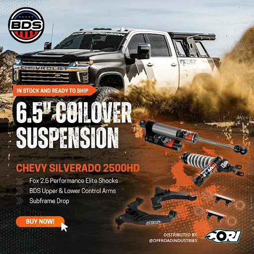 Bds - 6.5 Inch Lift Kit | Fox 2.5 Coil-Over Conversion | Chevy Silverado Or Gmc Sierra 2500Hd/3500Hd (20-26) 1