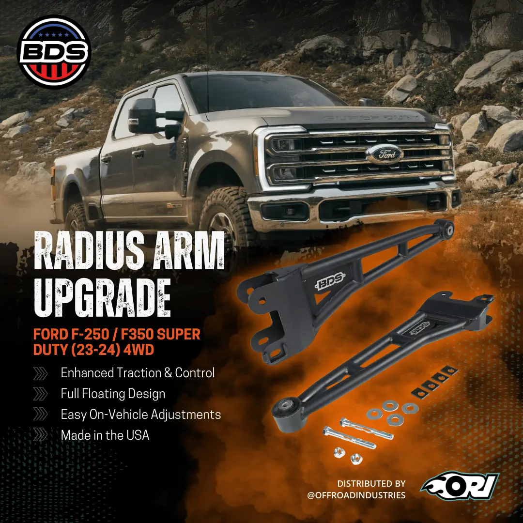 Bds Radius Arm Upgrade | Ford F250 / F350 Super Duty (23-24) 4Wd 2