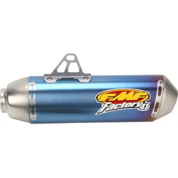 Factory 4.1 Muffler - Anodized Titanium - Honda 1