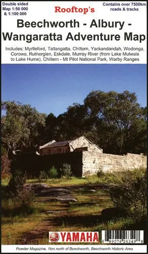 Beechworth - Albury - Wangaratta Adventure Map 1
