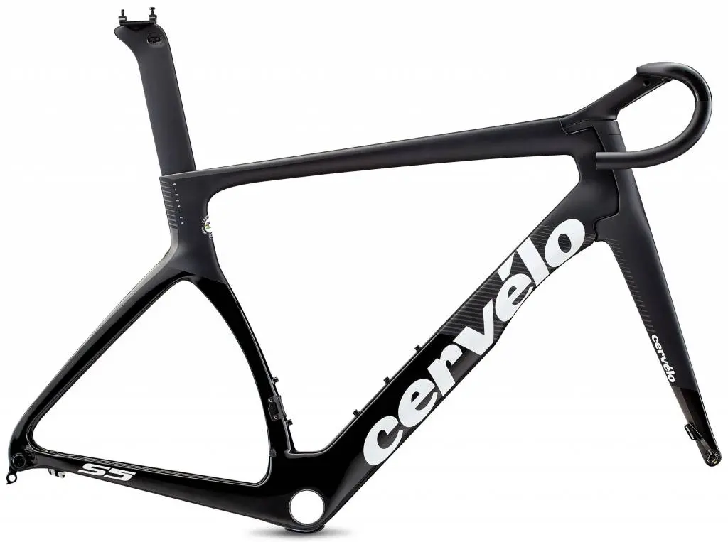 2020 Cervelo Frameset S5 Disc Black/Graphite/White 1