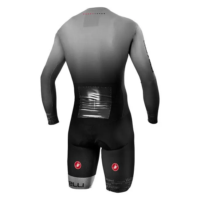 Castelli Speedsuit Bodypaint 4.X Men's Silver Grey/Black 2