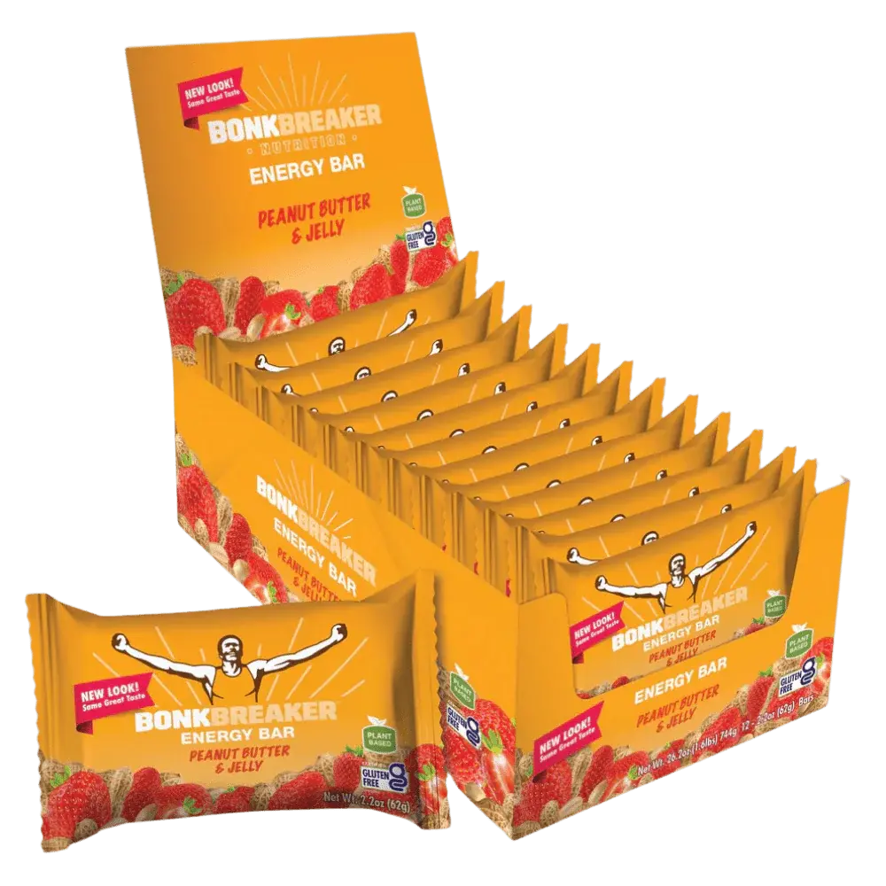 Bonk Breaker Peanut Butter & Jelly Protein + Energy Bar - Single Exp 09/02/2026 1