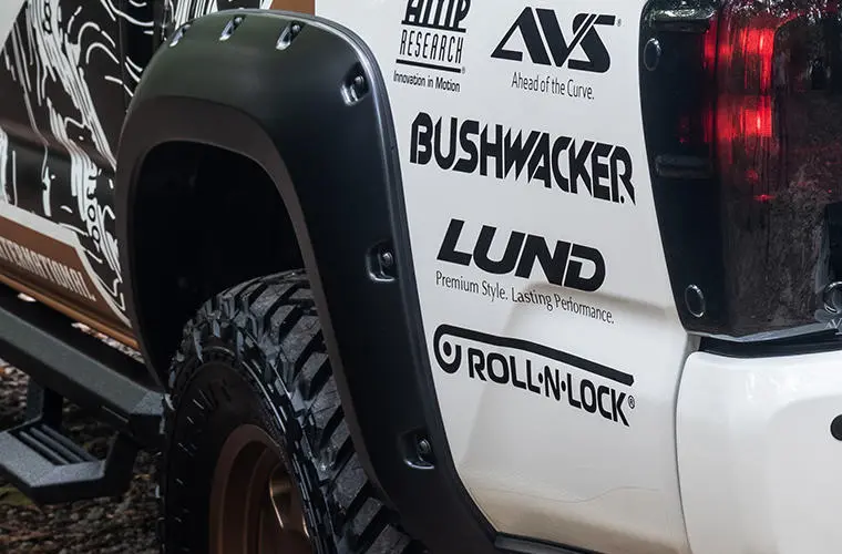 Bushwacker Black Bolts Mounting Hardware - Pocket Flares 2