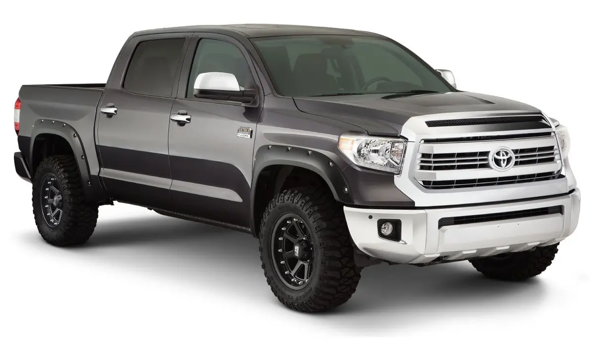 Bushwacker Flares Pocket Bolt  Finish Suitable For 2014-2021 Toyota Tundra. 1